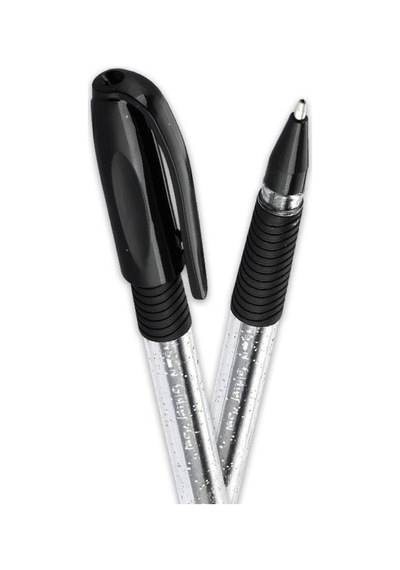 Pensan Glitter 1 Mm Siyah Simli Jel  Kalem