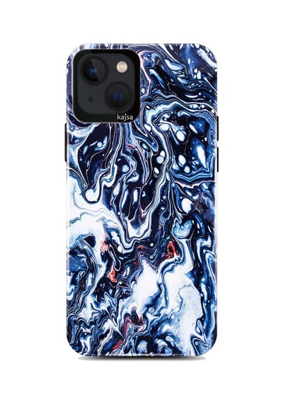 Teleplus Apple Uyumlu iPhone 13 Kılıf Kajsa Lava Mermer Desenli Kapak