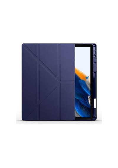 Samsung Uyumlu Galaxy Tab A8 10.5 Sm-X200 X205 X207 Kılıf Kalem Bölmeli
