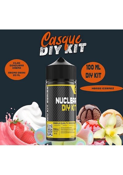Nuclear 100 Ml Dıy Kit Casque Gıda Aroma 20 Ml Aroma İçerir
