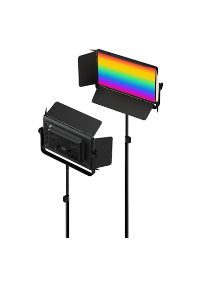 Gdx P750r Iı Rgb Led Video Işığı 2 Li Set