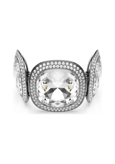 5751557 Swarovski Bilezik Una:bracelet Xl Cushıon Lıght Cry/bru Metalik