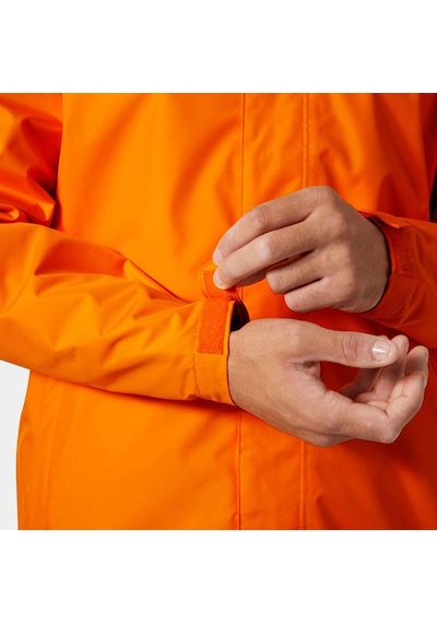Helly Hansen Seven J Erkek Turuncu Kapüşonlu Ceket Turuncu
