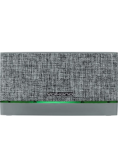 Volkano VK-3450-LGR Texture RGB Led Işıklı Kablosuz Bluetooth Hoparlör