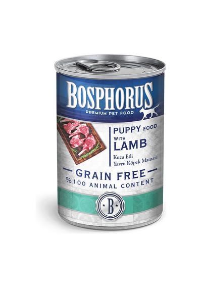 Bosphorus Kuzu Etli Yavru Köpek Maması 6 x 415 G