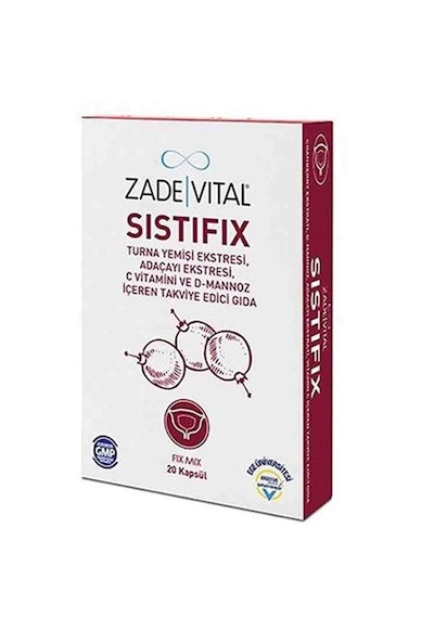 Zade Vital Sistifix Takviye Edici Gıda 20   Kapsül