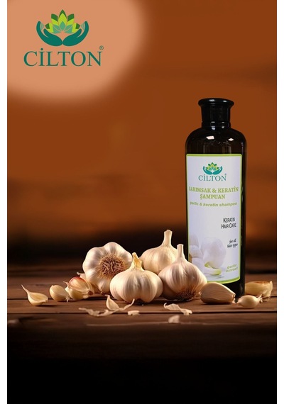 Cilton Sarimsak & Keratin Şampuan Garlic & Keratin Shampoo 750 Ml