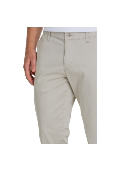 Hatemoğlu Bej Regular Fit Yandan Cepli Kanvas Pantolon 35713 Bej