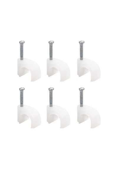 Kroşe 1 Numara Çelik Çivili 4 Mm Kordon Kabloları İçin 100\'lü Poşet Powermaster