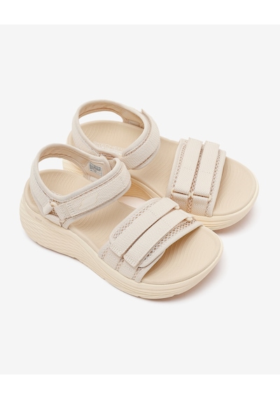 Skechers Max Cushıonıng Elıte 2.0 Sandal Kadın Natürel Sandalet 141617 Nat Bej
