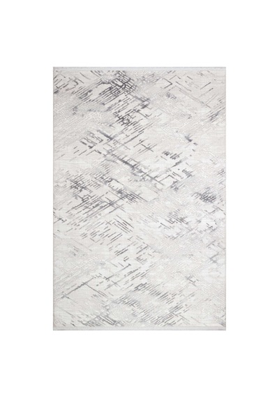 Etro Dekoratif Modern Akrilik Makine Halısı Et05 Gri Krem-gri