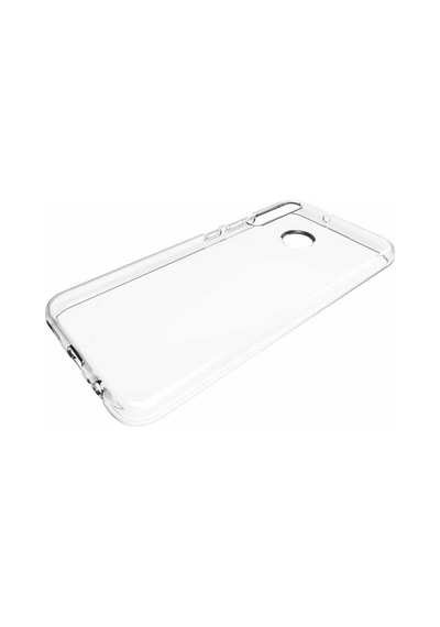 Huawei P40 Lite E Kılıf Zore Şeffaf Ince Ve Esnek Süper Silikon Renksiz