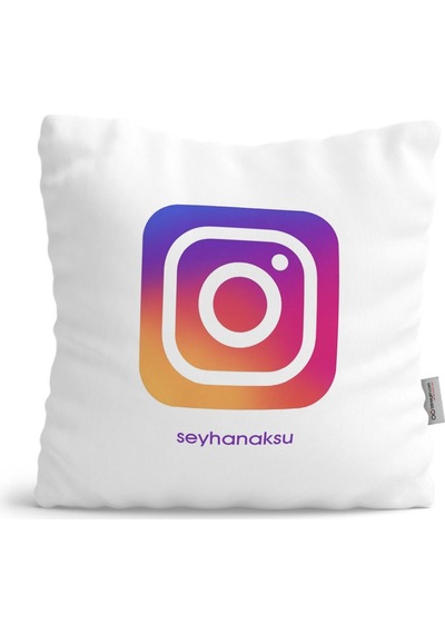 Kişiye Özel Instagram Saten Yastık - 2