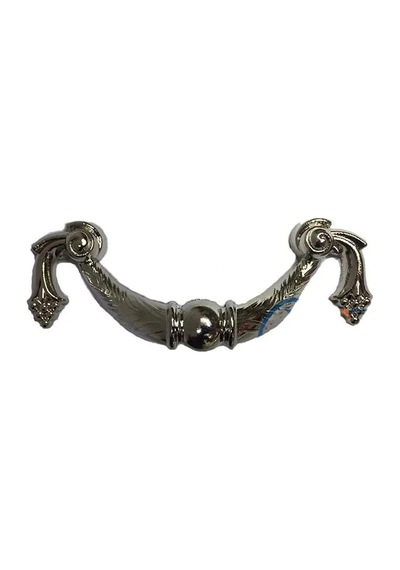 Cntma Dekoratif Zamak Üzümlü Kulp - 64mm, Nikel, 1 Adet Diğer