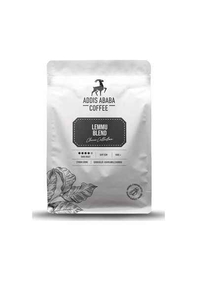 Lemmu Blend Kahve - Etiyopya Kahvesi - Dark Roast - 1000 Gr. - Öğütülmüş Espresso Kahve Aeropress