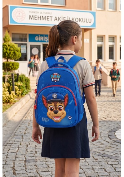 Paw Patrol İlkokul Okul Çantası Çocuk Sırt Çantası Günlük Kullanım 36 X 26 X 8 Cm Çok Renkli