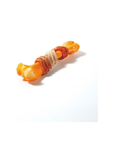 M-pets Carnivore Ring Bone Pastırma Aromalı Kemik Köpek Oyuncağı Sarı Small 17,8x4,9x4 Cm 244-50122.01