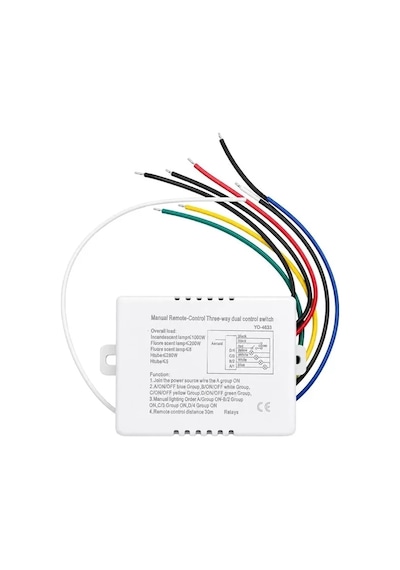 Hubrendy Sh Weko Wk-28838 4 Kanallı Uzaktan Kumandalı Aydınlatma Kontrol Anahtarı Avize Modülü