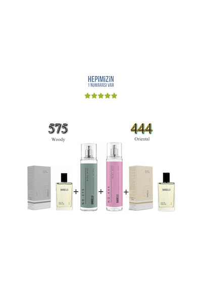 575 + 444 Erkek/kadın Parfüm Edp 50 Ml Woody/oriental + No: 575 + Diğer