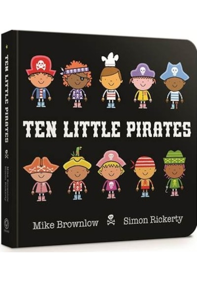 Ten Little Pirates Board Book