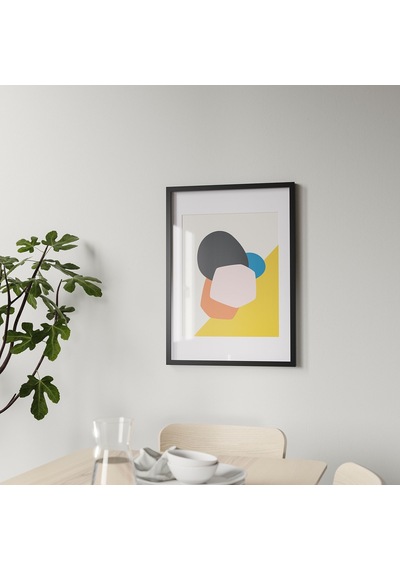 Ikea Rödalm Siyah Çerçeve 50x70 Cm Siyah