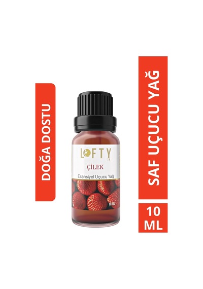 Lofty Çilek Uçucu Yağ Buhurdanlık Esansı Oda Kokusu 10 ML