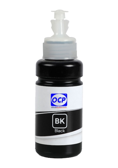 OCP Epson 774 T7741 Kartuş Mürekkebi Siyah 70ml BK Black Siyah Pigment