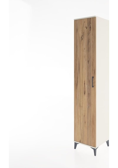 Hyperion Dolap 3 Raflı Tek Kapaklı 44x44x221 Aytaşı-çam Aytaşı