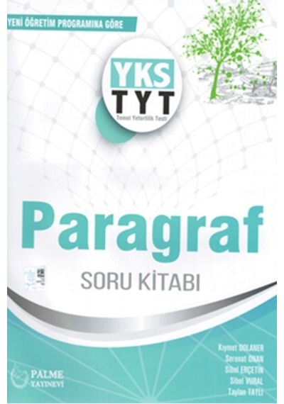 Tyt Paragraf Soru Kitabı Palme Yayınevi
