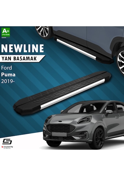 S-dizayn Ford Puma Newline Krom Yan Basamak 173 Cm 2019 Üzeri N11.16529