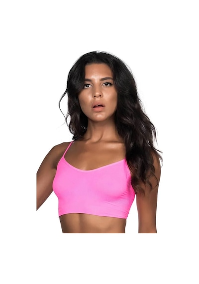 Linabloom Neon Fuşya Mı 4003 Soft İp Askı Büstiyer