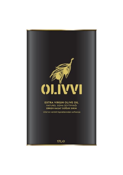 Olivvi Soğuk Sıkım Sızma Zeytin Yağı 17 L