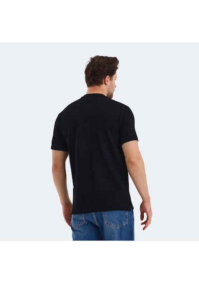 Slazenger BREEZE Erkek  Siyah Tişört