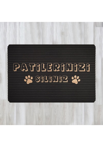 Evaşk Kapı Önü Paspası Vinil Kaymaz Tabanlı 40 X 60 Uvrub075