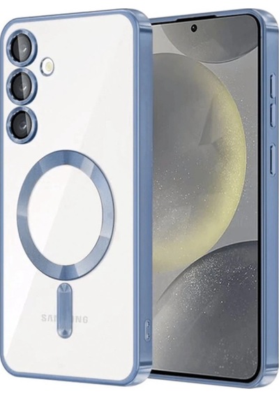 Samsung Uyumlu Galaxy A55 5g Kross Magneticsafe Kapak Sierra Mavi