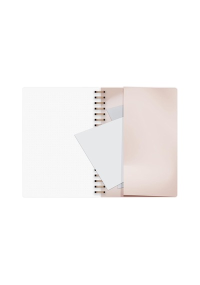 Noktalı Bullet Journal Pro Defter Shine Mercan 17x24 Genel