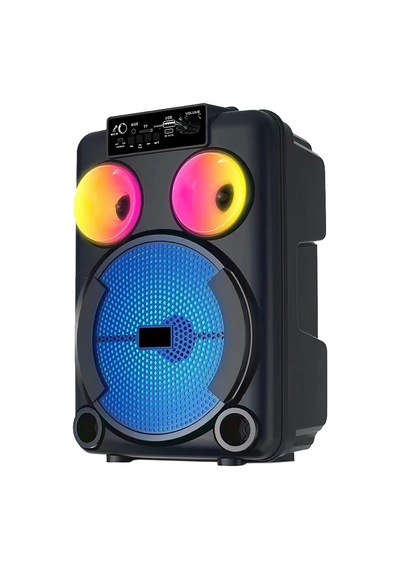 Zore Gd-892 Mikrofonlu Rgb Tws 8 İnç Stereo Bass Kablosuz Karaoke Hoparlör