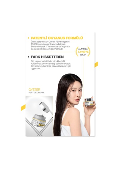 Yaşlanma Karşıtı Sıkılaştırıcı İstiridye Özlü Anti-aging Yüz Kremi 50ml