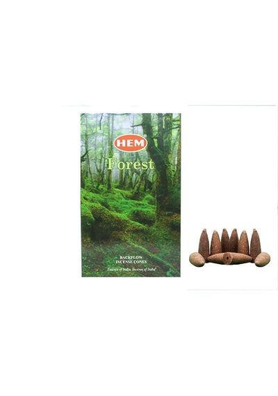 Hem Forest 2 Paket Toplam 20 Adet Geri Akış Konik Tütsü