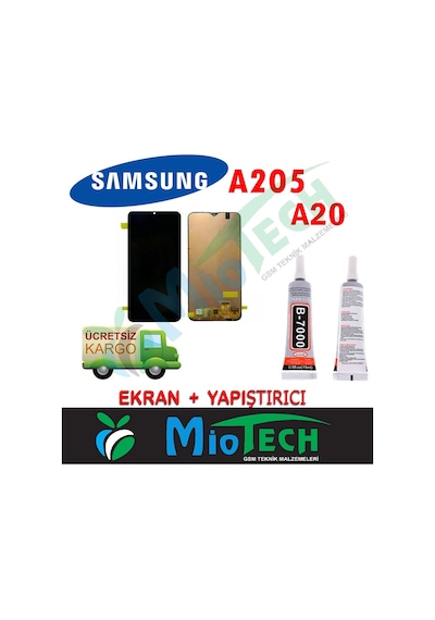 Samsung Galaxy Uyumlu A20 A205 Lcd Ekran Dokunmatik Ürün