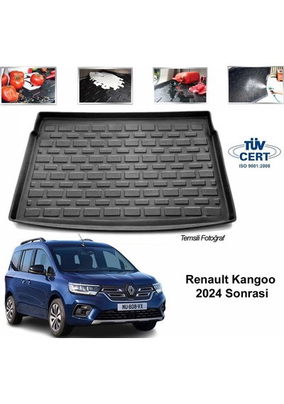 Renault Kangoo Bagaj Havuzu Paspası 2024 Sonrası