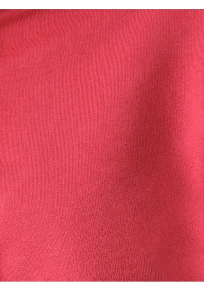 Loose Crop Kadın Sweatshirt Kırmızı