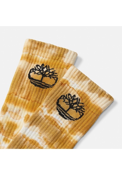 Timberland 1pp Tb Tie Dye Unisex Bej Çoraptb0a61fpefm1