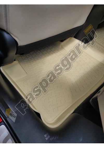 Honda Cr-V 2012-2018 Arası Bej 3D Havuzlu Paspas
