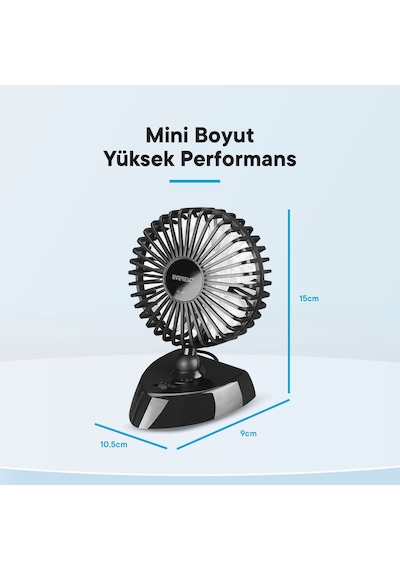 Everest Efn-504 Masa Üstü Usb  Fan