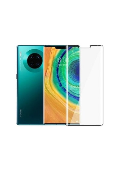 Lexroo Huawei Mate 30 Pro Süper Pet Ekran Koruyucu Jelatin - Siyah