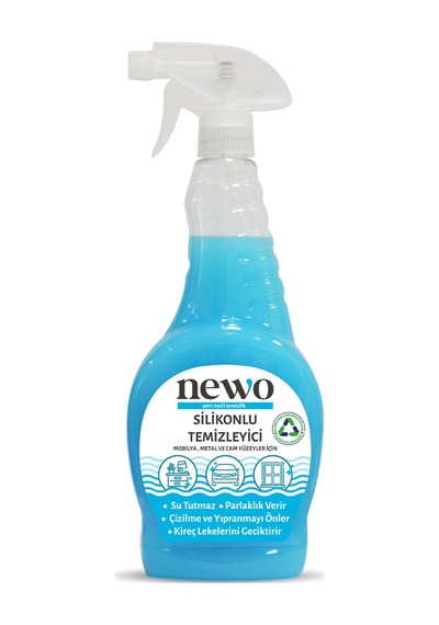 Newo Silikonlu Cam Temizleyici 750 Ml 3 Adet
