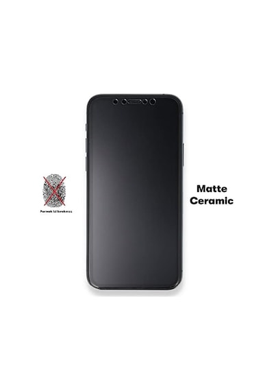 Xiaomi Poco F3 Ekran Koruyucu Mat Seramik Ekranı Tam Kaplayan