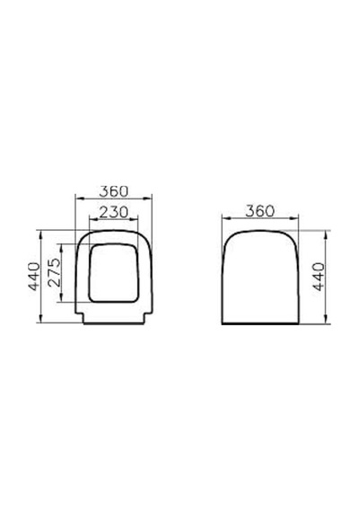 VitrA S 20 Soft Klozet Kapağı 77 - 003 - 009