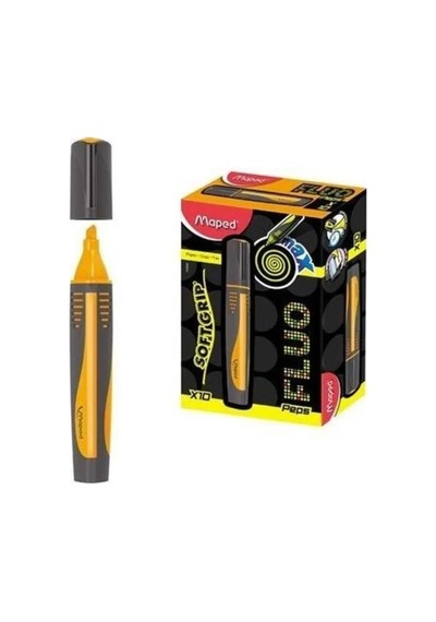 Maped Fosforlu Kalem Max Fluo Peps Mini Turuncu 742935 Çok Renkli